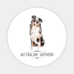 Australian Shepherd Magnet